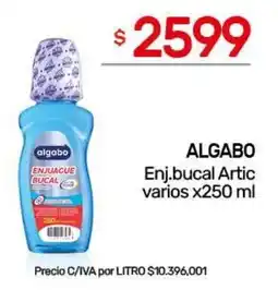 Nini Mayorista Algabo enjuague bucal artic varios oferta