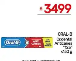 Nini Mayorista Oral-b cr.dental anticaries oferta