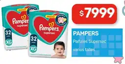 Nini Mayorista Pampers pañales supersec oferta