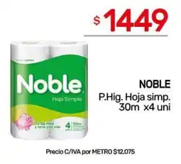 Nini Mayorista Noble hoja simple oferta