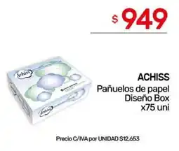 Nini Mayorista Achiss pañuelos de papel oferta
