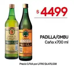 Nini Mayorista Padilla/ombu caña oferta