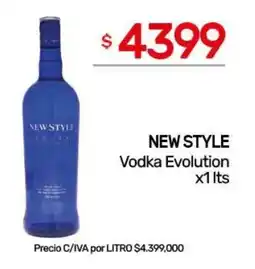 Nini Mayorista New style vodka evolution oferta
