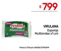 Nini Mayorista Virulana esponja multiondas oferta