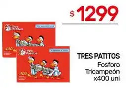 Nini Mayorista Tres patitos fosforo tricampeon oferta