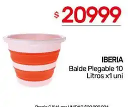 Nini Mayorista Iberia balde plegable 10 oferta