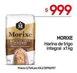 Nini Mayorista Morixe harina de trigo integral oferta
