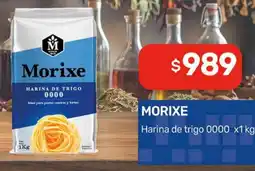Nini Mayorista Morixe harina de trigo 0000 oferta