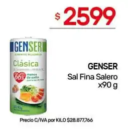 Nini Mayorista Genser sal fina salero oferta