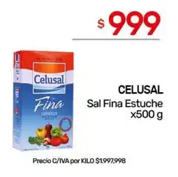 Nini Mayorista Celusal sal fina estuche oferta