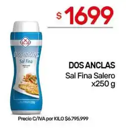Nini Mayorista Dos anclas sal fina salero oferta