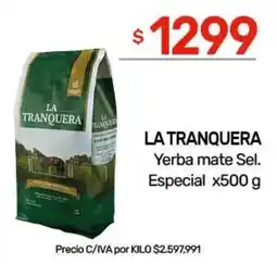Nini Mayorista La tranquera yerba mate sel. especial oferta