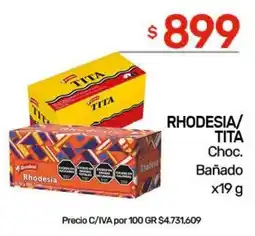 Nini Mayorista Rhodesia tita choc oferta