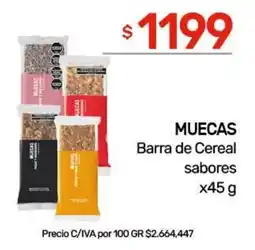 Nini Mayorista Muecas barra de cereal sabores oferta