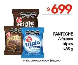 Nini Mayorista Triple alfajores triples oferta