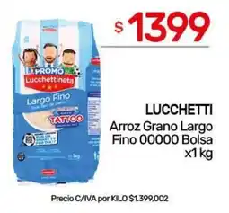 Nini Mayorista Lucchetti arroz grano largo fino 00000 oferta