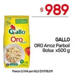 Nini Mayorista Gallo oro arroz parboil oferta