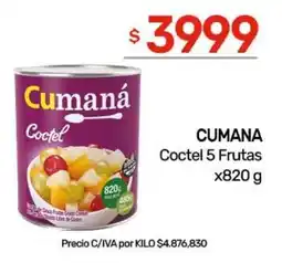 Nini Mayorista Cumaná coctel 5 frutas oferta