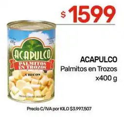 Nini Mayorista Acapulco palmitos en trozos oferta