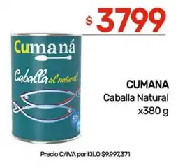 Nini Mayorista Cumaná caballa natural oferta