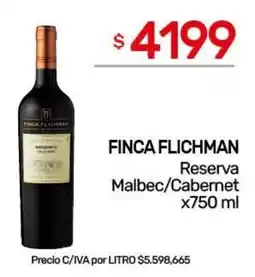 Nini Mayorista Finca Flichman Malbec/Cabernet Reserva oferta