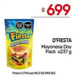 Nini Mayorista D'fiesta mayonesa oferta