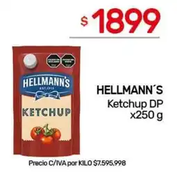 Nini Mayorista Hellmann's ketchup dp oferta