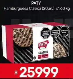 Nini Mayorista Paty hamburguesa clásica oferta