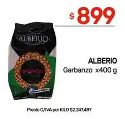 Nini Mayorista Alberio garbanzo oferta
