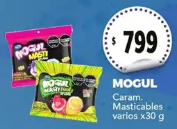 Nini Mayorista Mogul caram. masticables varios oferta