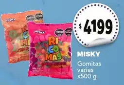 Nini Mayorista Misky gomitas varias oferta