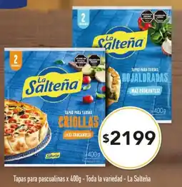 Nini Mayorista La salteña tapas para pascualinas criollas oferta