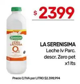 Nini Mayorista La serenisima leche lv parc. oferta