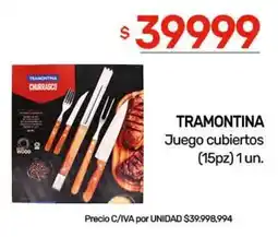 Nini Mayorista Tramontina juego cubiertos oferta