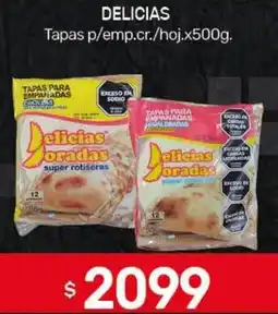 Nini Mayorista Delicias tapas p/emp.cr./hoj. oferta