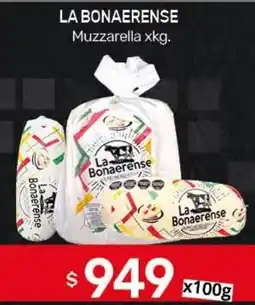 Nini Mayorista La bonaerense muzzarella xkg. oferta