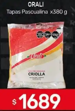 Nini Mayorista Orali tapas pascualina oferta