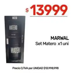 Nini Mayorista Marwal set matero oferta