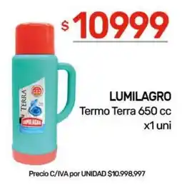 Nini Mayorista Lumilagro termo terra oferta