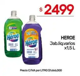 Nini Mayorista Heroe jab.liquido varios oferta