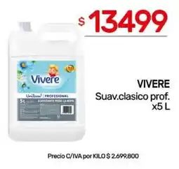 Nini Mayorista Vivere suav clasico prof oferta