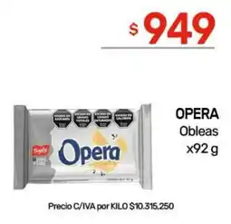 Nini Mayorista Opera obleas oferta