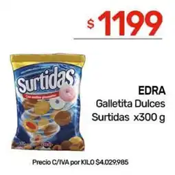 Nini Mayorista Edra galletita dulces surtidas oferta