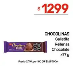 Nini Mayorista Chocolinas galletita rellenas chocolate oferta
