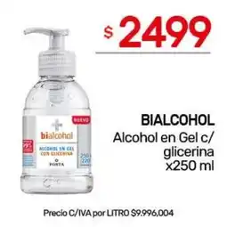 Nini Mayorista Bialcohol alcohol en gel con glicerina oferta