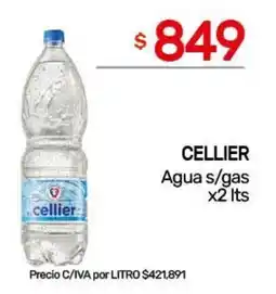 Nini Mayorista Cellier agua s/gas oferta