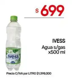 Nini Mayorista Ivess agua s/gas oferta