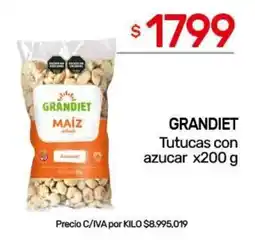 Nini Mayorista Grandiet maíz oferta