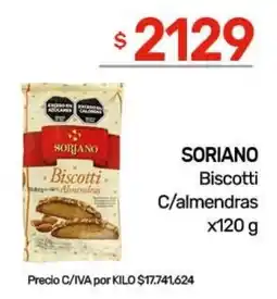 Nini Mayorista Soriano biscotti c/almendras oferta