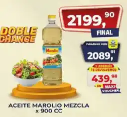 Maxiconsumo Marolio aceite mezcla oferta